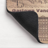 Vancouver Canada Souvenir Mousepad Gastown Gifts Muismat (Hoek)