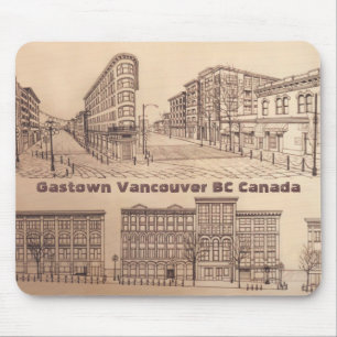 Vancouver Canada Souvenir Mousepad Gastown Gifts Muismat