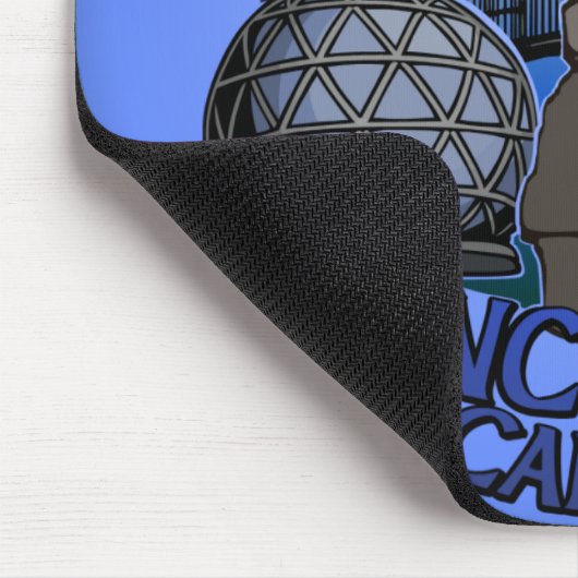 Vancouver Canada Souvenir Mousepad Landmark Gifts Muismat (Hoek)