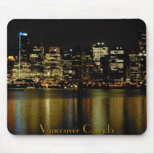 Vancouver Canada Souvenir Muismat City Lights