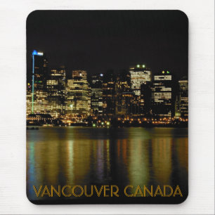 Vancouver Canada Souvenir Muismat City Lights