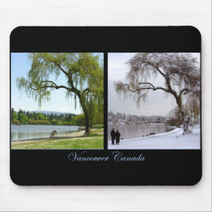 Vancouver Canada Souvenir Muismat Seasons Gifts