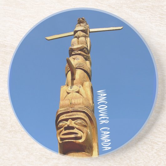 Vancouver Canada Souvenir Onderzetter Vancouver Gi (Voorkant)