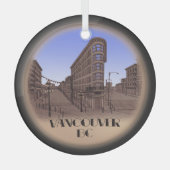 Vancouver Canada Souvenir Ornament Keepsake (Voorkant)