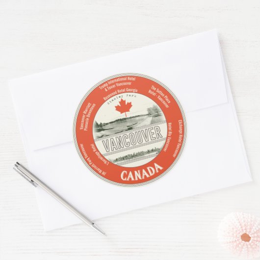Vancouver Canada sticker (Envelop)