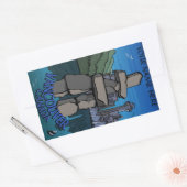 Vancouver Canada Stickers Custom Vancouver Sticker (Envelop)