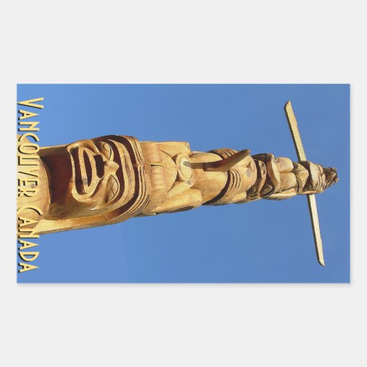 Vancouver Canada Stickers Landmark Souvenir Art (Voorkant)