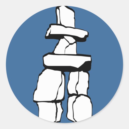 Vancouver Canada Stickers Totem Pole Landmark Art (Voorkant)