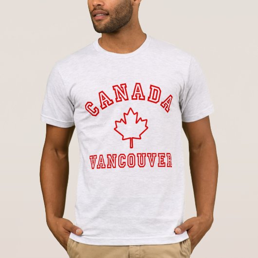 Vancouver Canada T-shirt (Voorkant)