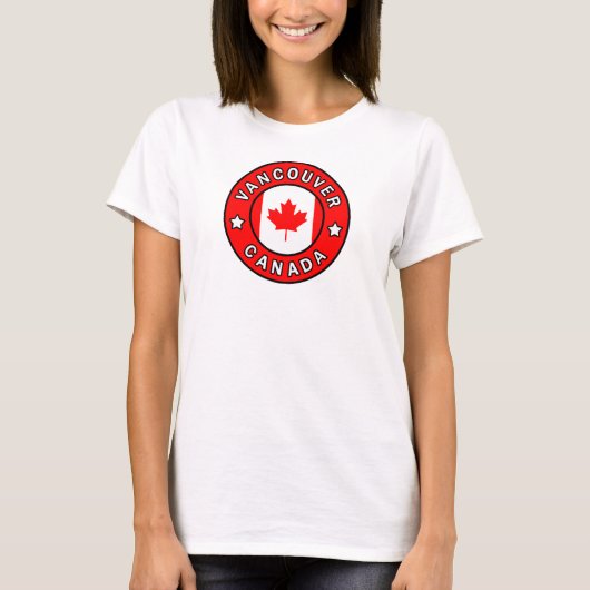 Vancouver Canada T-shirt (Voorkant)
