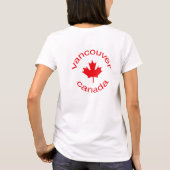 Vancouver Canada T-shirt (Achterkant)