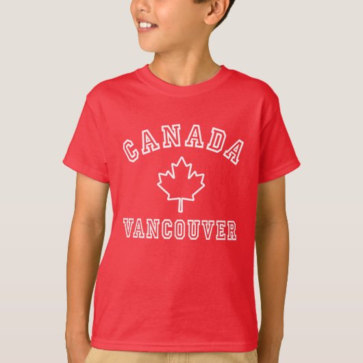 Vancouver Canada T-shirt (Voorkant)