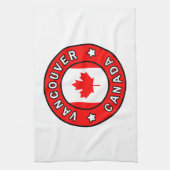 Vancouver Canada Theedoek (Verticaal)