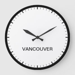 Vancouver Canada Time Zone Newsroom Clock Grote Klok