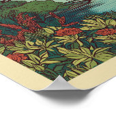 Vancouver Canada Travel Art Vintage Poster (Hoek)