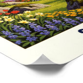 Vancouver, Canada: Vintage Travel Poster uit de ja (Hoek)