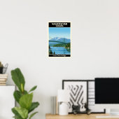 Vancouver, Canada: Vintage Travel Poster uit de ja (Thuiskantoor)