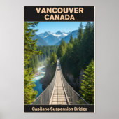 Vancouver, Canada: Vintage Travel Poster uit de ja (Voorkant)
