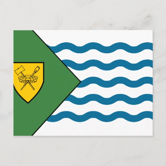 Vancouver (Canada) vlag Briefkaart (Voorkant)
