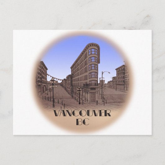 Vancouver Cards Gastown Art Souvenirs Briefkaarten (Voorkant)