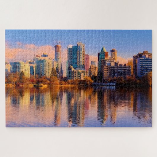 Vancouver Cityscape Legpuzzel (Horizontaal)