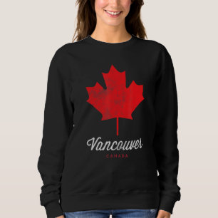 Vancouver Classic  Retro Canada Maple Leaf Trui