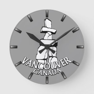 Vancouver Clock geeft decor Vancouver Wall Clock Ronde Klok