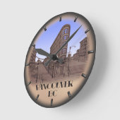 Vancouver Clock Gifts Vancouver Gastown Wall Clock Ronde Klok (Hoek)