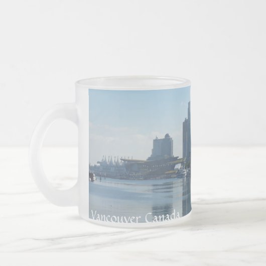Vancouver Cups Canada Bier Mokken Frosted Glasses (Links)