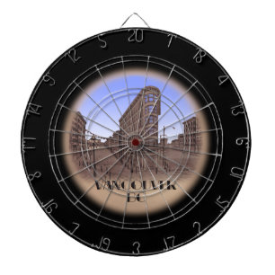 Vancouver Dartboard Gastown Art Souvenir Dartboard Dartbord
