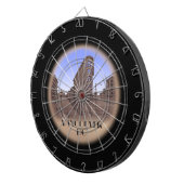 Vancouver Dartboard Gastown Art Souvenir Dartboard Dartbord (Voorkant Rechts)