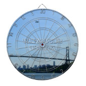 Vancouver Dartboard Lions Gate Souvenir Dartboard Dartbord (Voorkant)