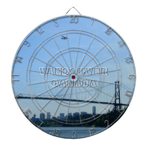 Vancouver Dartboard Lions Gate Souvenir Dartbord