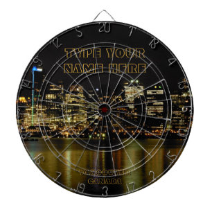 Vancouver Dartboard Vancouver Souvenir Dartboard Dartbord