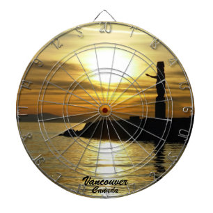 Vancouver Dartboard Vancouver Sunset Dartboard Dartbord