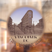 Vancouver Decal Vancouver Souvenir Window Cling (Vel 2)