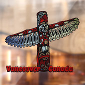 Vancouver Decal Vancouver Totem Pool Cling (Vel 2)