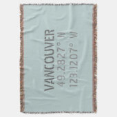 Vancouver - Drijvende Latitude-breedband Deken (Voorkant Verticaal)