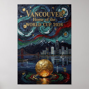 Vancouver elegante kunstmuur voor je huis poster