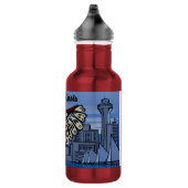 Vancouver - Gepersonaliseerde Vancouver Waterfles (Rechts)