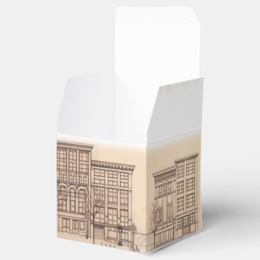 Vancouver Gift Box Aangepaste Gastown Gift Boxes Bedankdoosjes (Geopend)