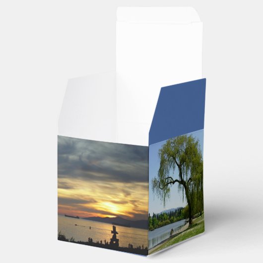 Vancouver Gift Box Aangepaste Vancouver Boxen Bedankdoosjes (Geopend)
