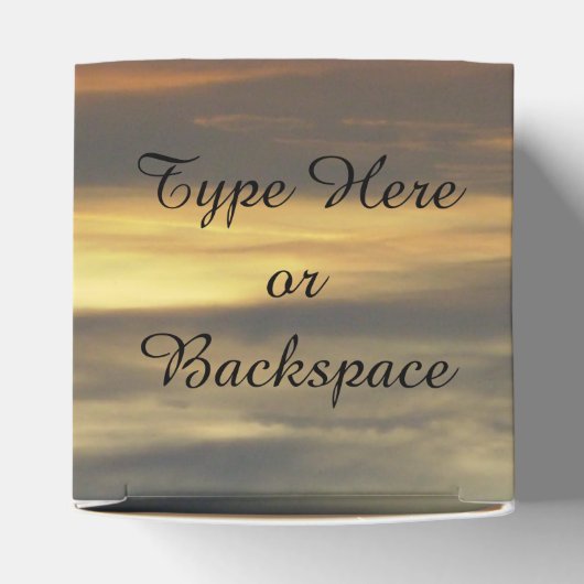 Vancouver Gift Box Aangepaste Vancouver Boxen Bedankdoosjes (Bovenkant)