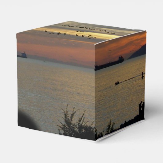 Vancouver Gift Box Aangepaste Vancouver Boxen Bedankdoosjes (Achterkant)