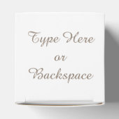 Vancouver Gift Box Romantic Personalized Boxes Bedankdoosjes (Bovenkant)