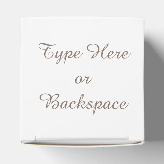 Vancouver Gift Box Romantic Personalized Boxes Bedankdoosjes (Bovenkant)