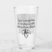 Vancouver Glass Stanley Park Landscape Art Glasses Glas (Achterkant)