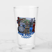 Vancouver Glass Vancouver Souvenir Glassen Glas (Voorkant)