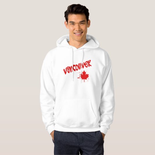 Vancouver Graffiti Hoodie (Voorkant volledig)