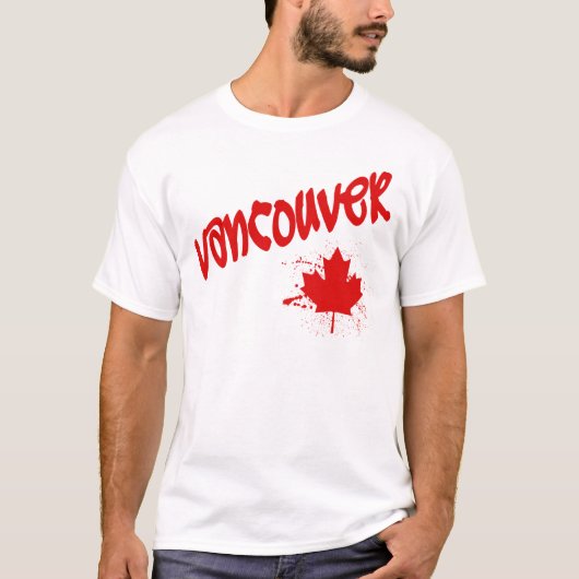 Vancouver Graffiti T-shirt (Voorkant)